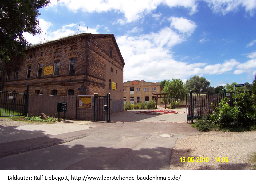 Gebäude der Wassermühle Ammendorf bei halle(Saale)